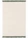 Wollteppich Gitta Ivory/Grün