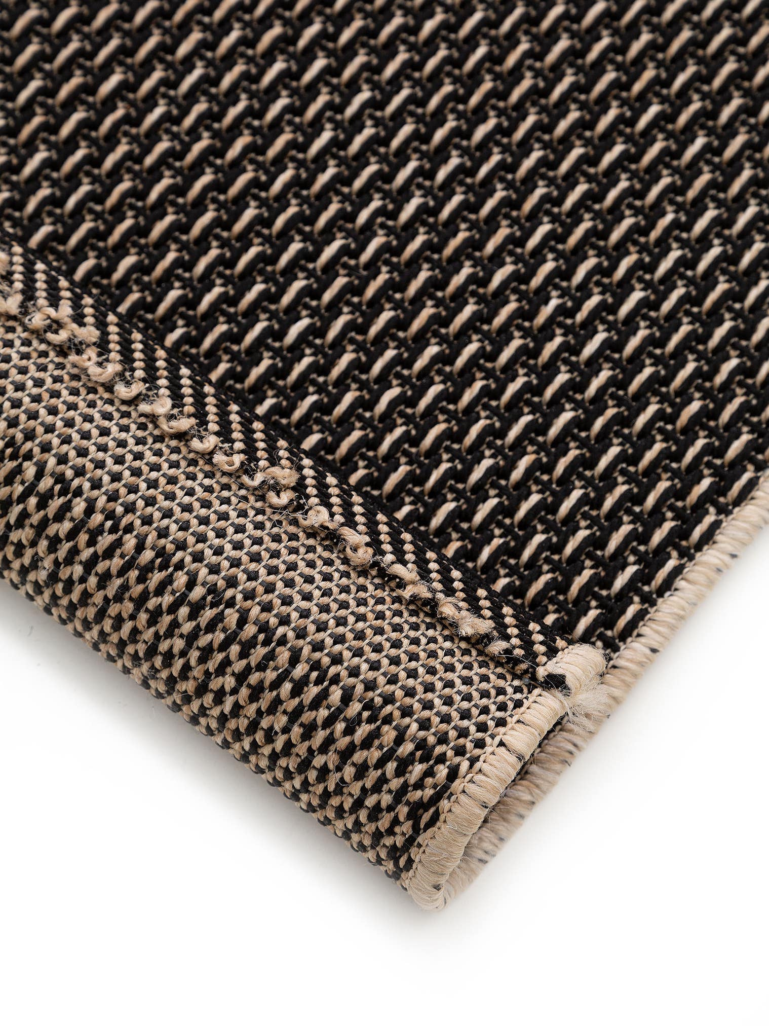 Tæppe af 100% Polypropylen i Beige med 6 - 10 mm høj luv fra benuta Nest