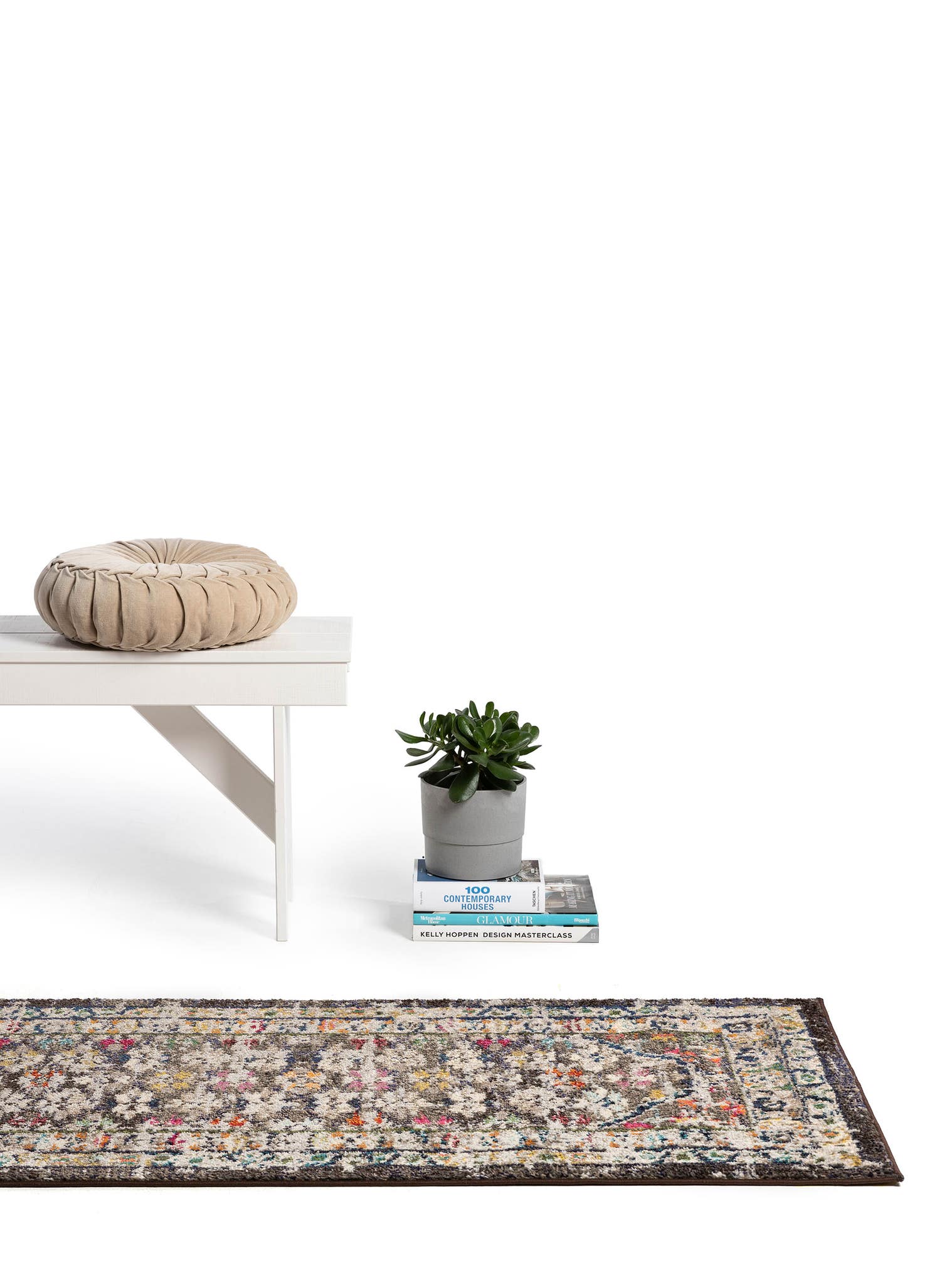 Teppich aus 100% Polypropylen in Multicolor mit 11 bis 20 mm hohem Flor von benuta