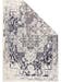 Dywan Dwustronny Terrazzo szaro-niebieski