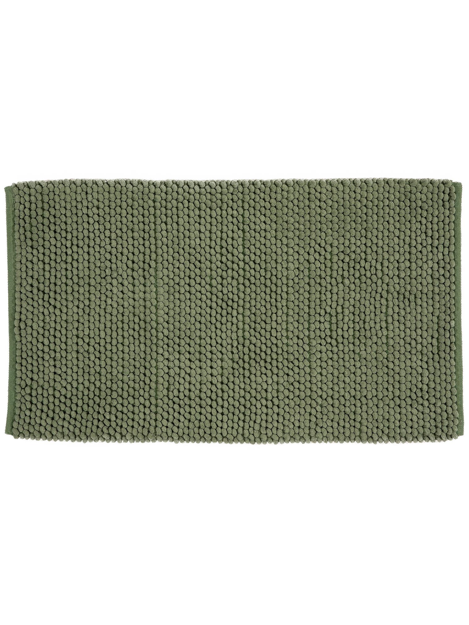 Tappeto di 70% Poliestere, 30% Cotone in Verde con pelo alto 11 - 20 mm da benuta Nest