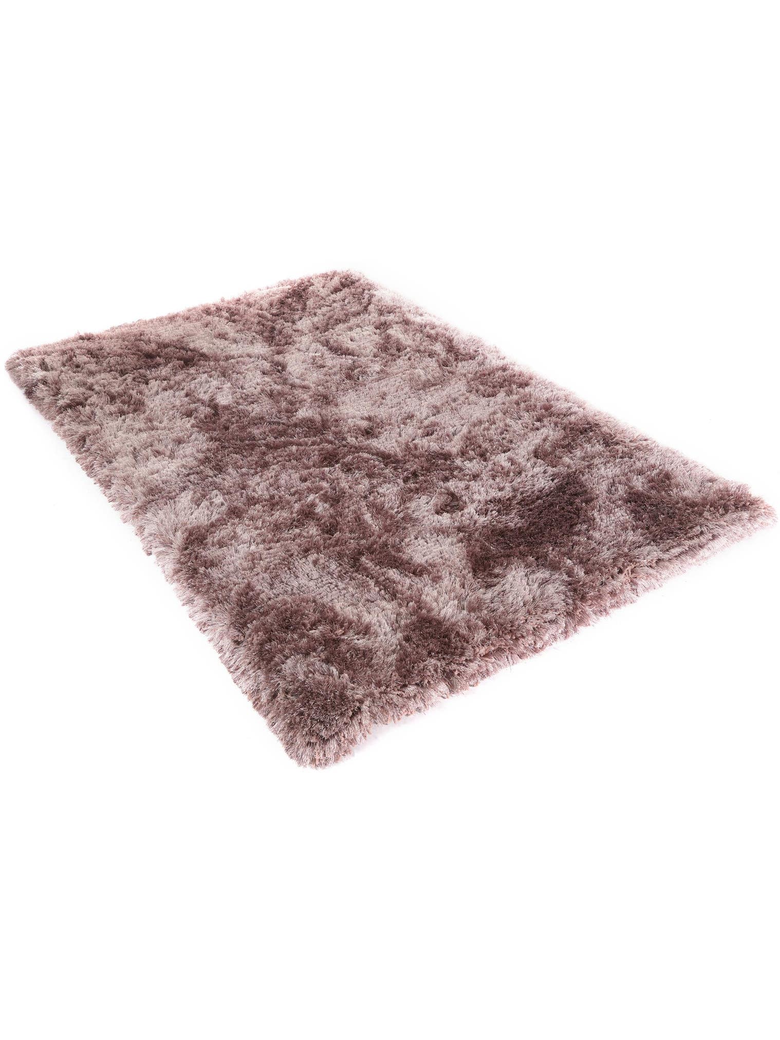 Rug made of 100% Polyester in Pink with a 71 - 80 mm high pile by benuta Finest