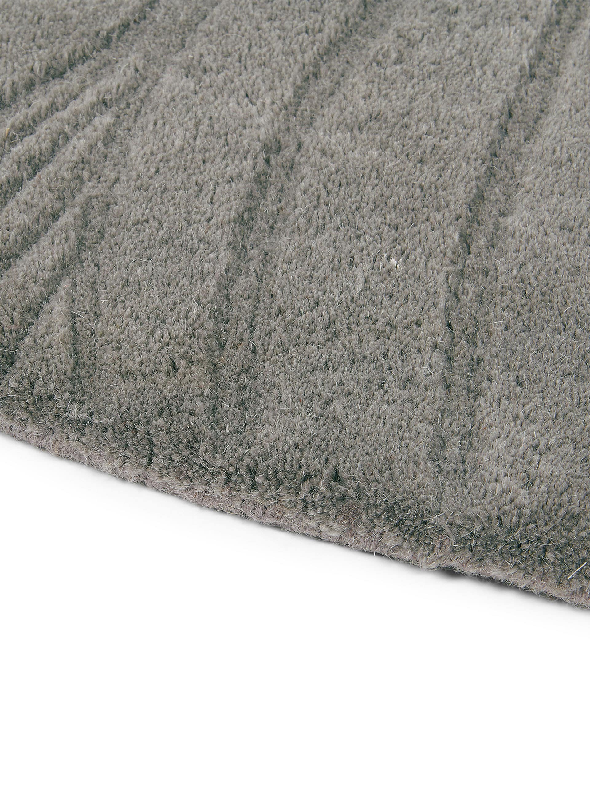 Alfombra de 100% Lana en Gris con un pelo de {{Placeholder_Pile Height}} de altura de Wedgwood