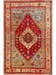 Flat Weave Rug Aura Red