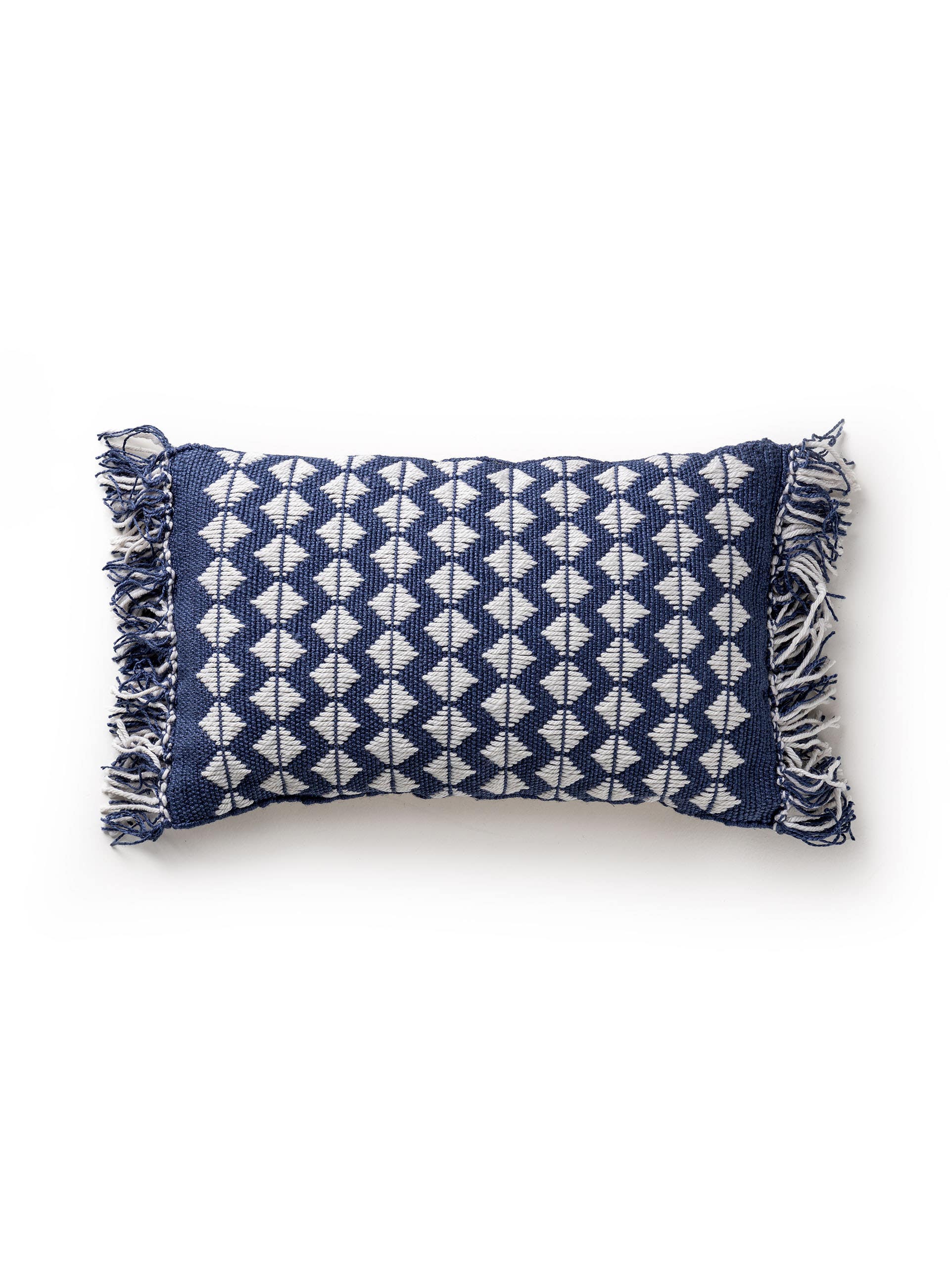 Almohada de interior y exterior Morty Azul oscuro de 
