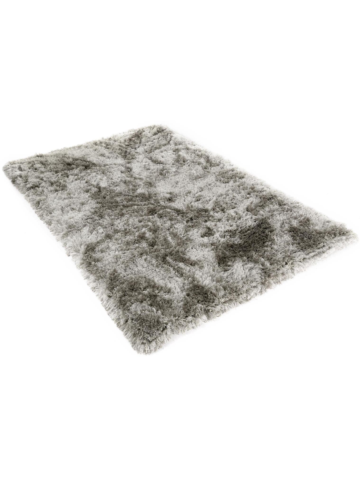 Matta av 100% Polyester i Grå med 71 - 80 mm hög lugg från benuta Finest