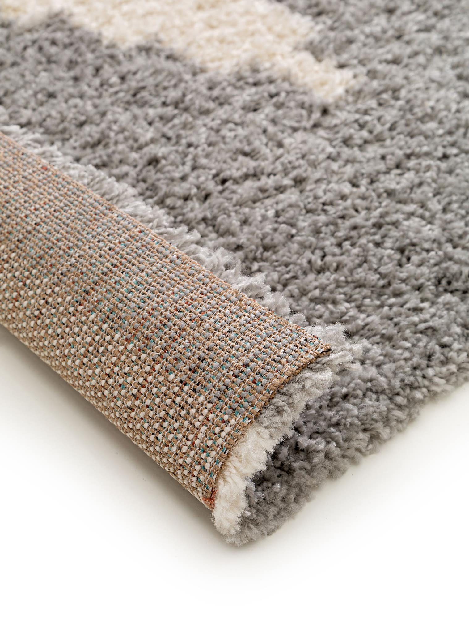 Tappeto di 100% Polipropilene in Grigio con pelo alto 21 - 30 mm da benuta