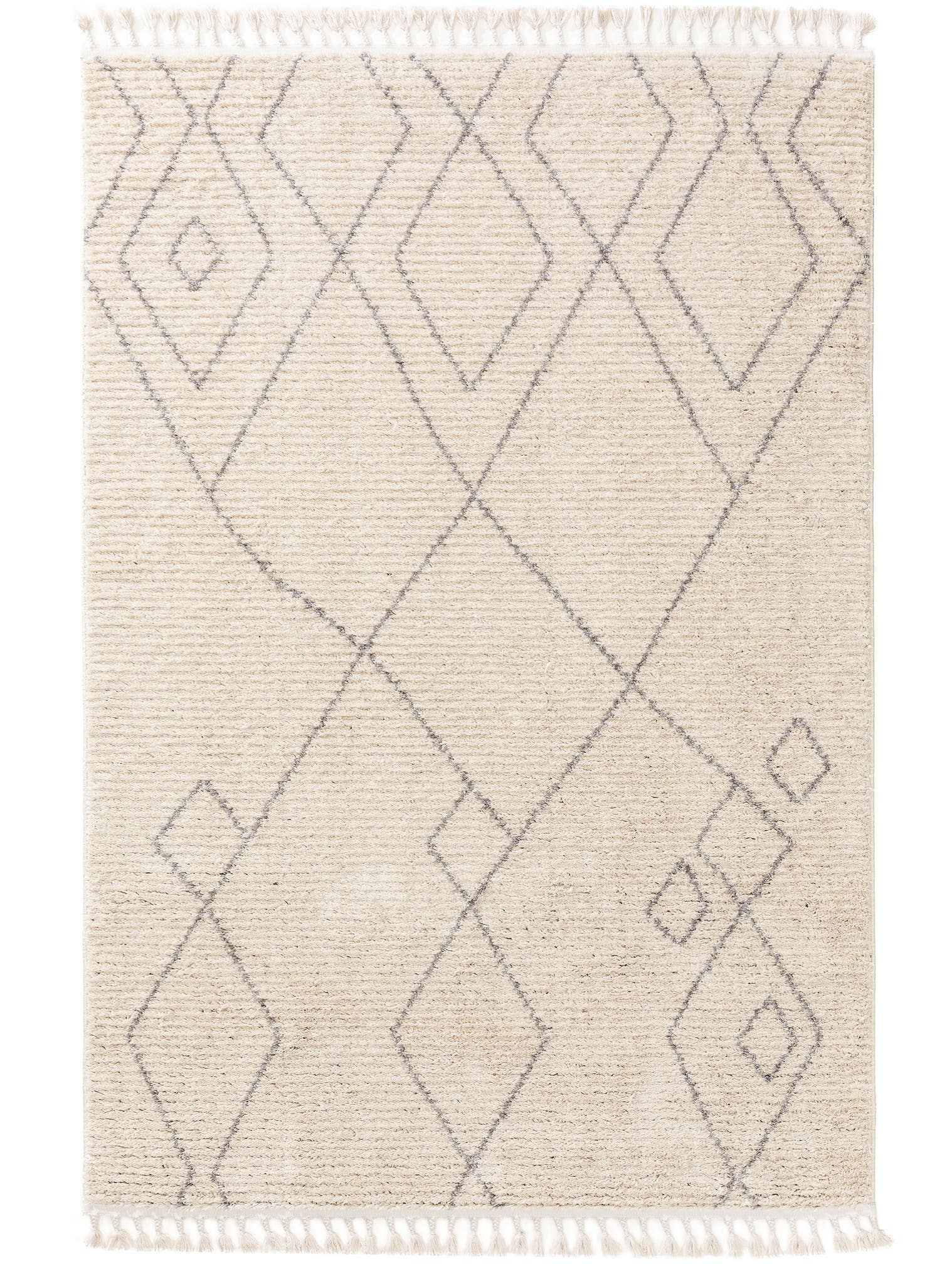 Alfombra de 100% Poliéster en Beige con un pelo de {{Placeholder_Pile Height}} de altura de benuta Pop