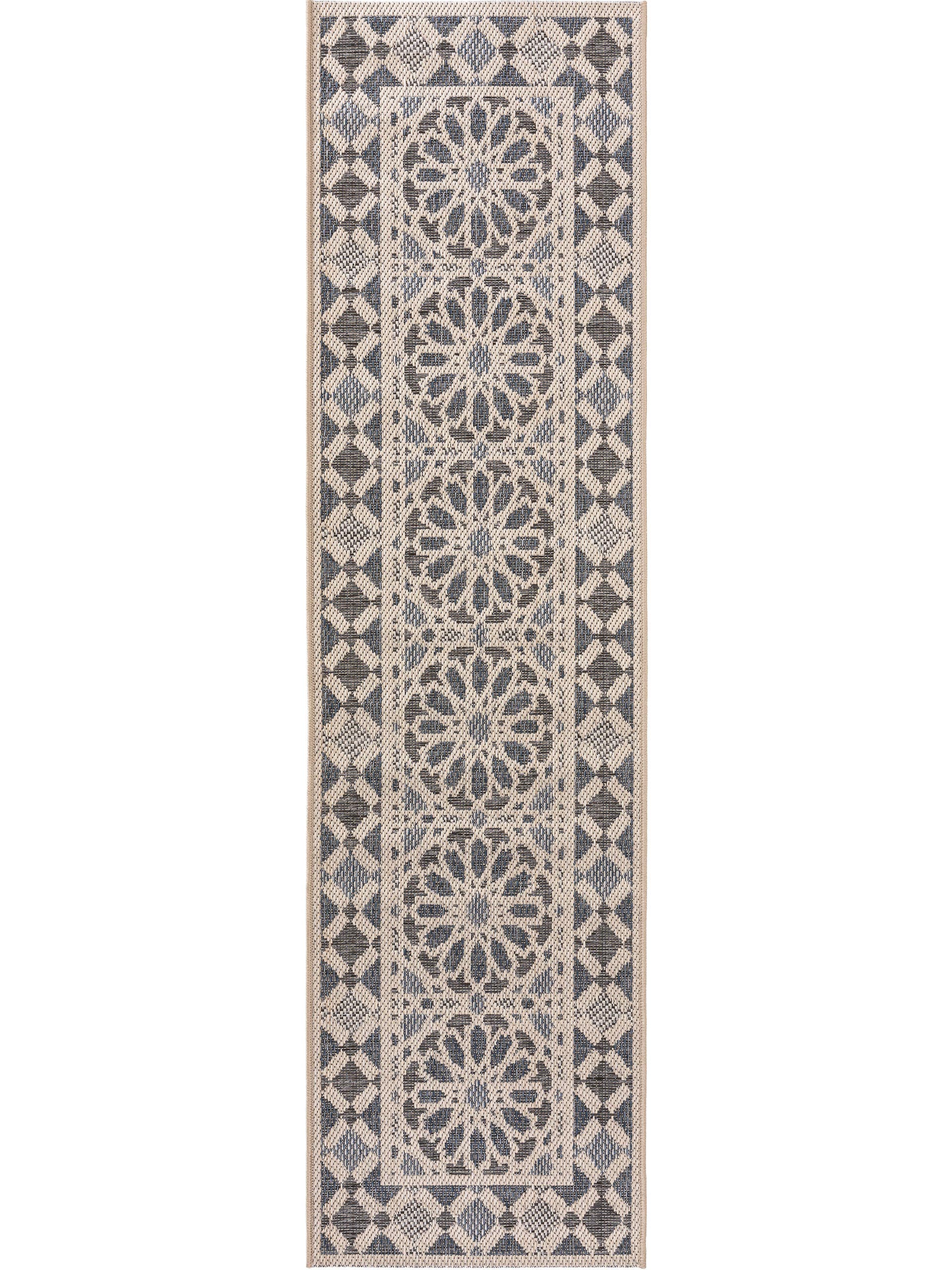 Rug made of 100% Polypropylene in Beige with a 1- 5 mm high pile by benuta Nest