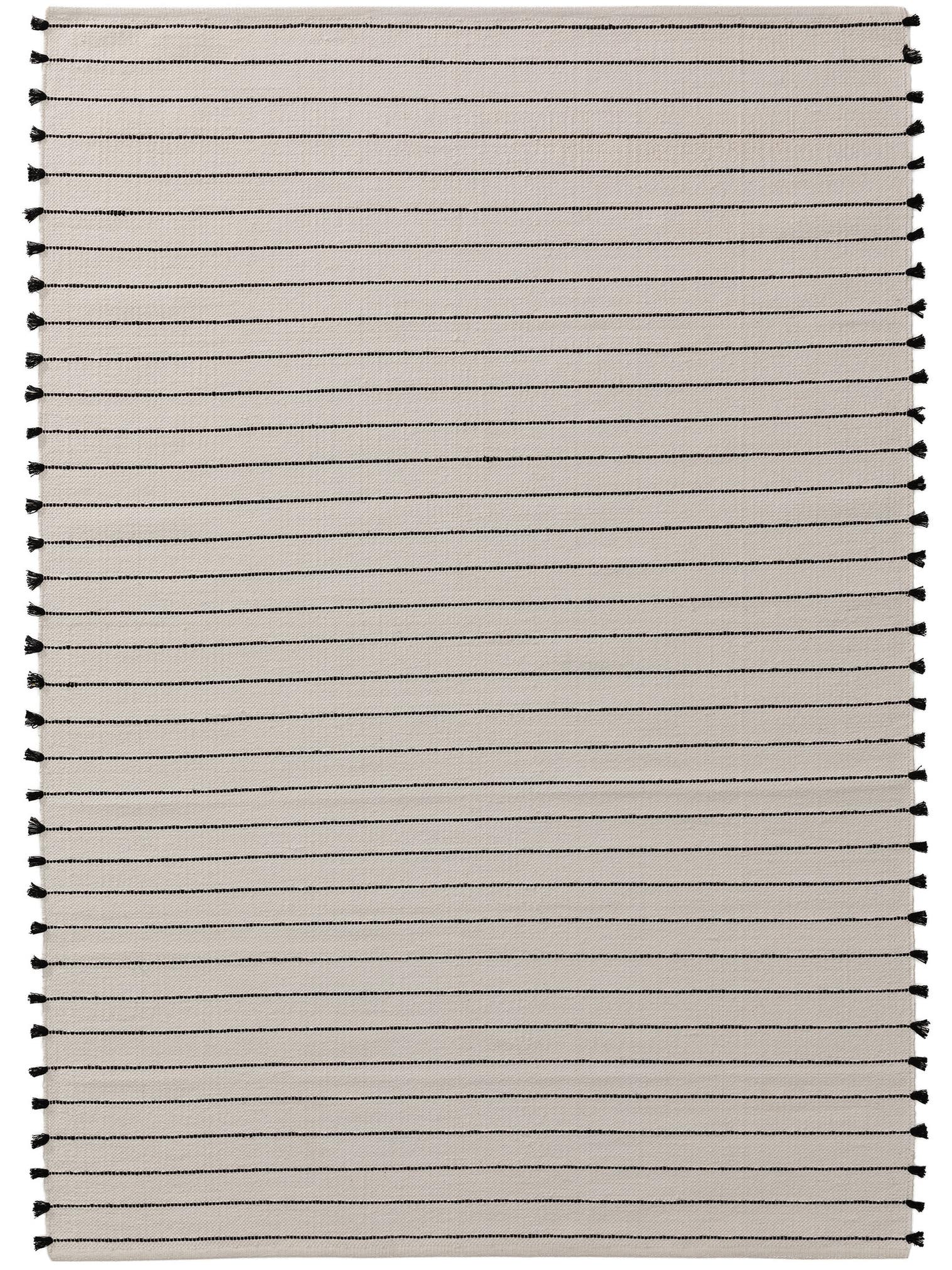 Alfombra de 100% Algodón en Blanco con un pelo de {{Placeholder_Pile Height}} de altura de benuta Pop
