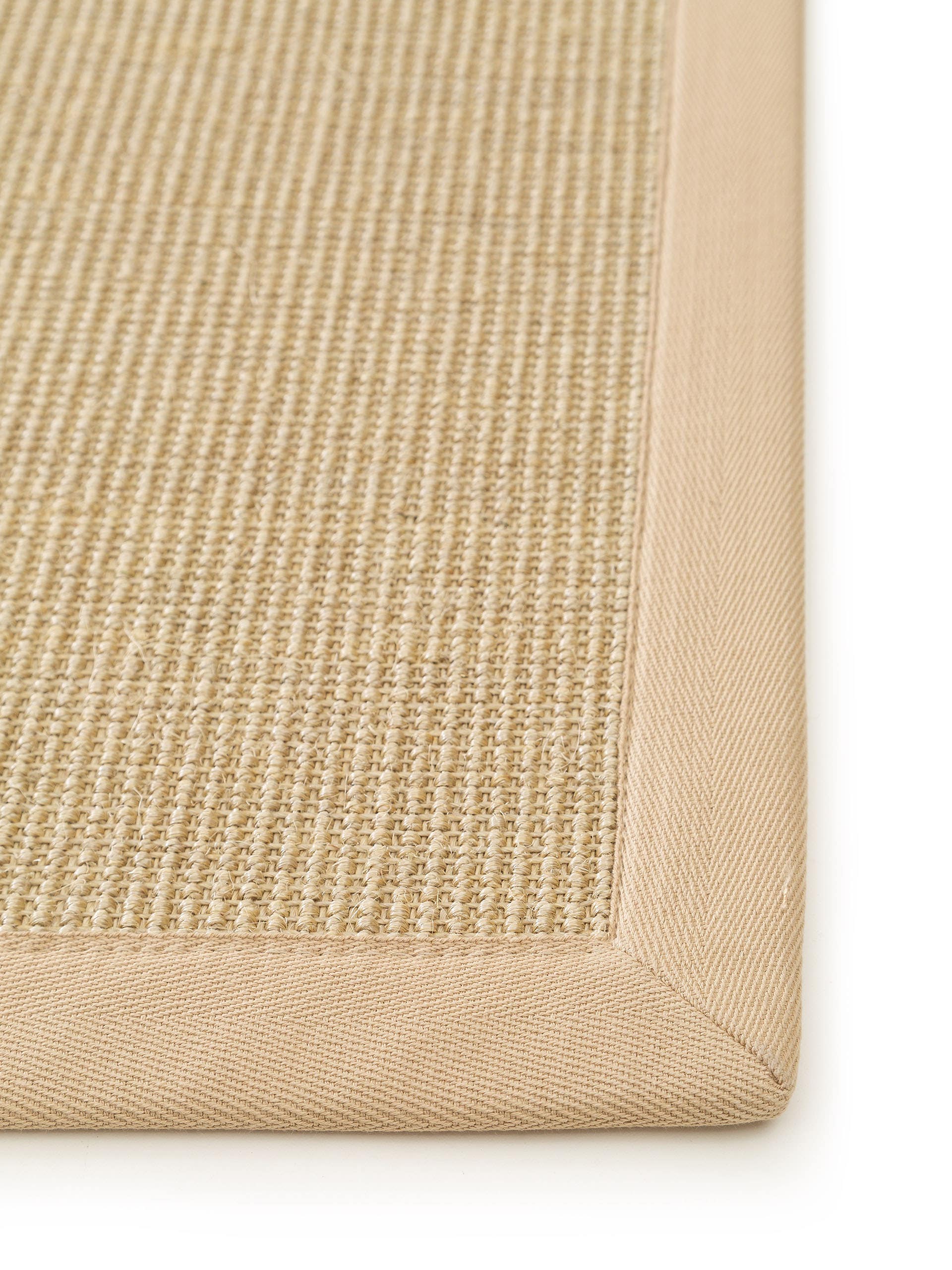Alfombra de 100% Sisal en Beige con un pelo de {{Placeholder_Pile Height}} de altura de benuta Nest