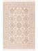 Matto Folk Beige/vaaleanpunainen