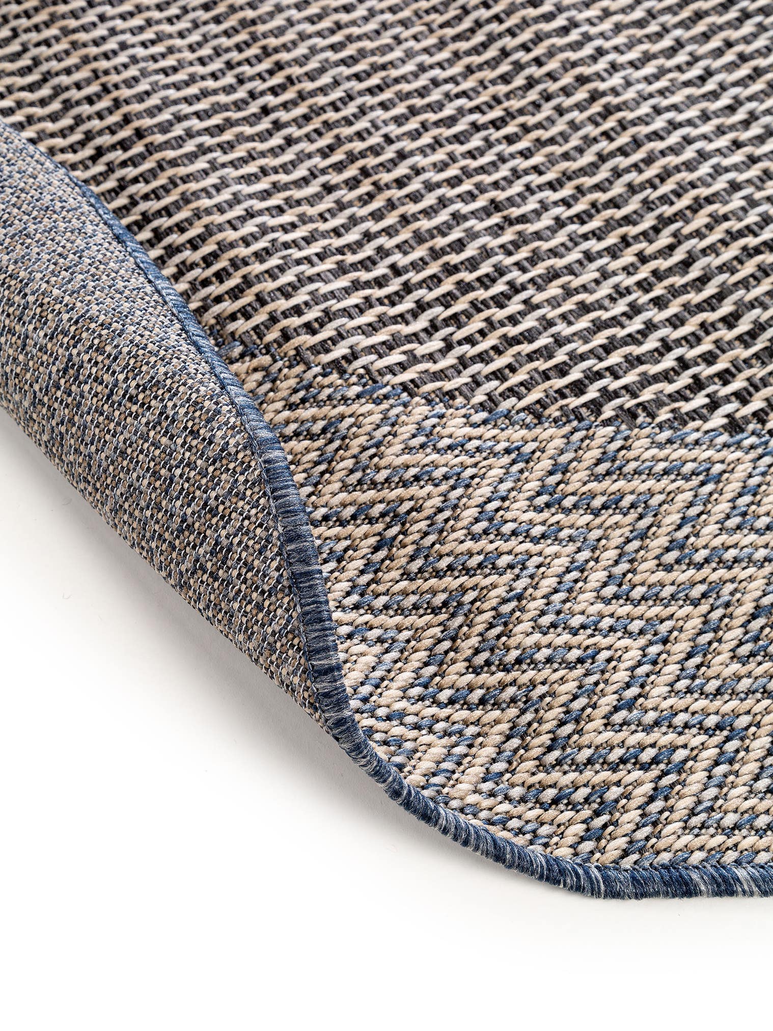 Teppich aus 100% Polypropylen in Beige mit bis 5 mm hohem Flor von benuta Nest