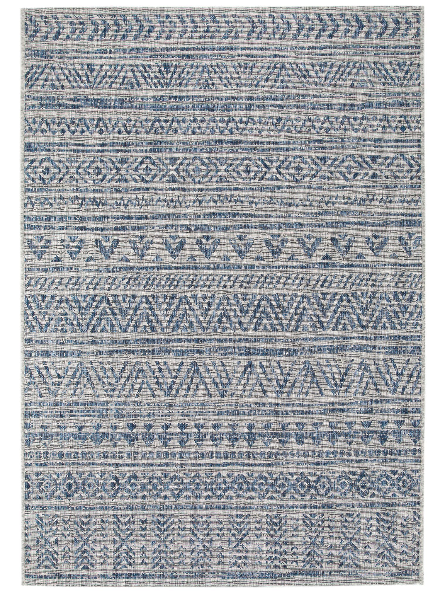 Alfombra de 100% Polipropileno en Azul con un pelo de {{Placeholder_Pile Height}} de altura de benuta Nest