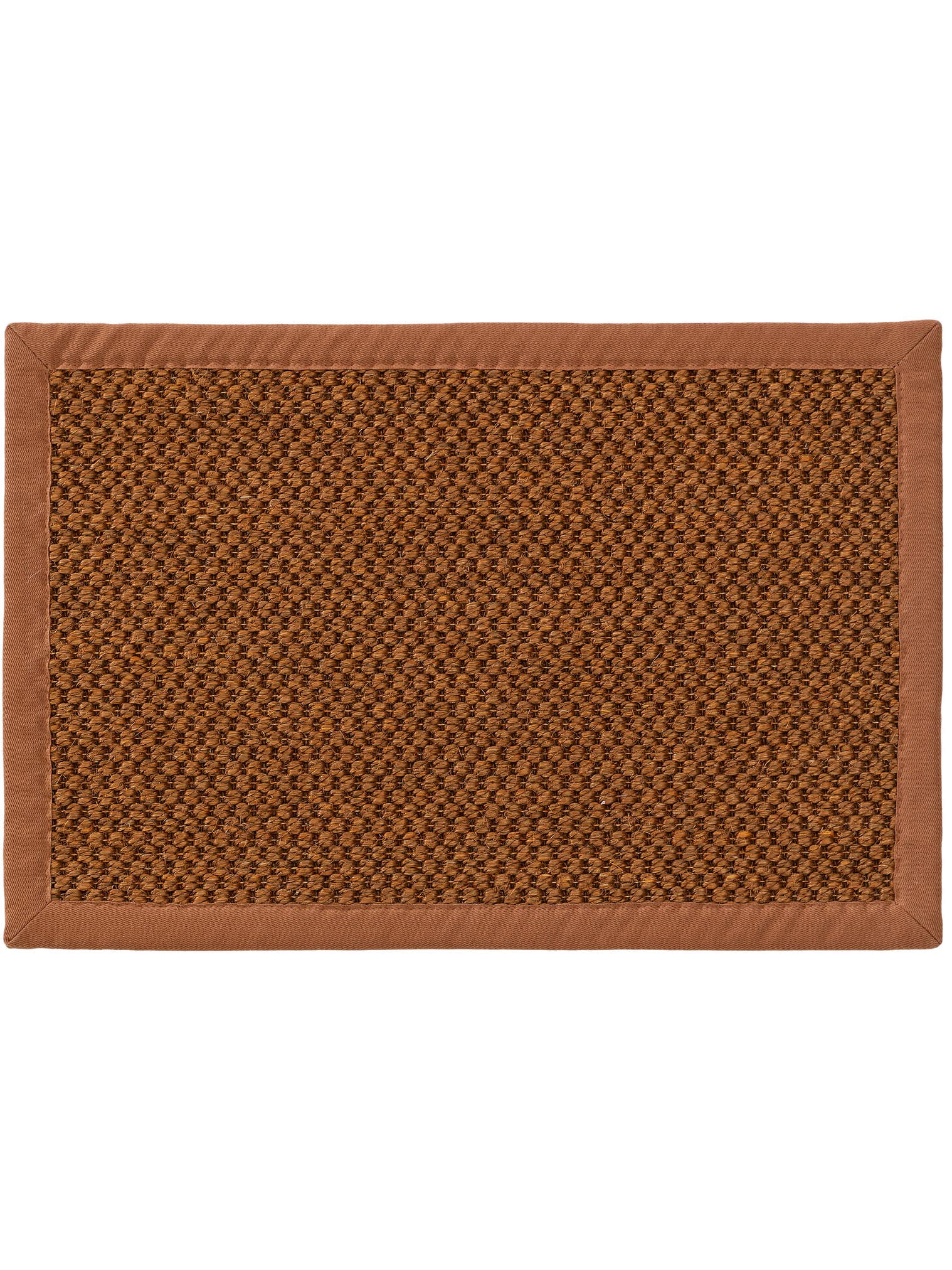 Tappeto di 100% Sisal in Marrone con pelo alto 1- 5 mm da benuta Pure