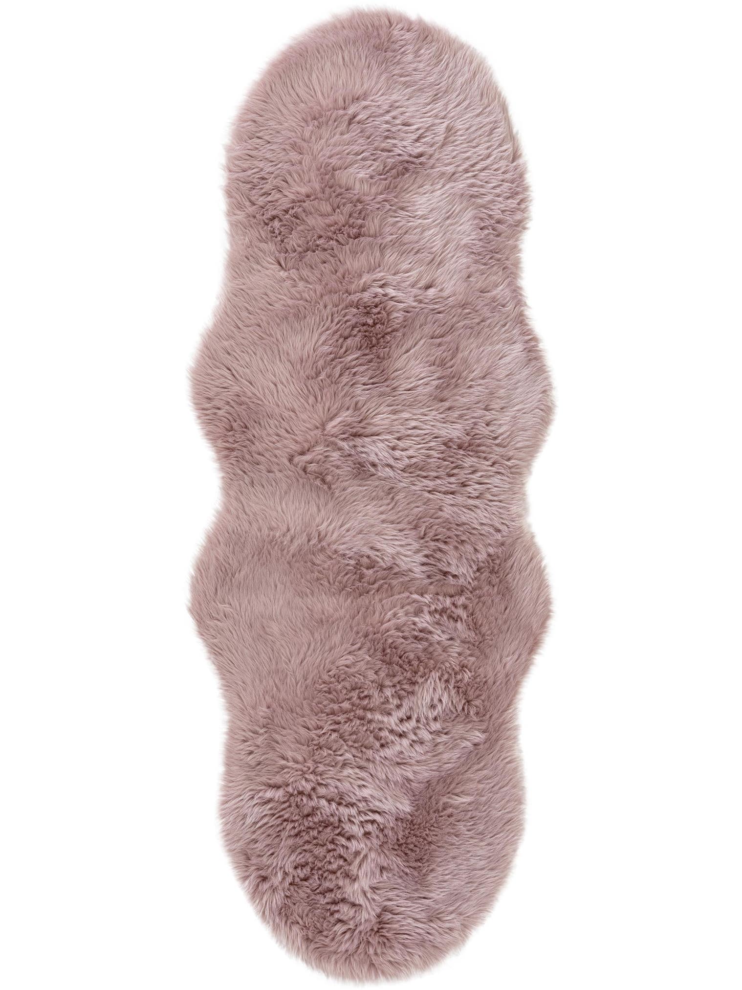 Teppich aus 50% Polyacryl, 50% Polyester in Roze mit 41 - 50 mm hohem Flor von benuta