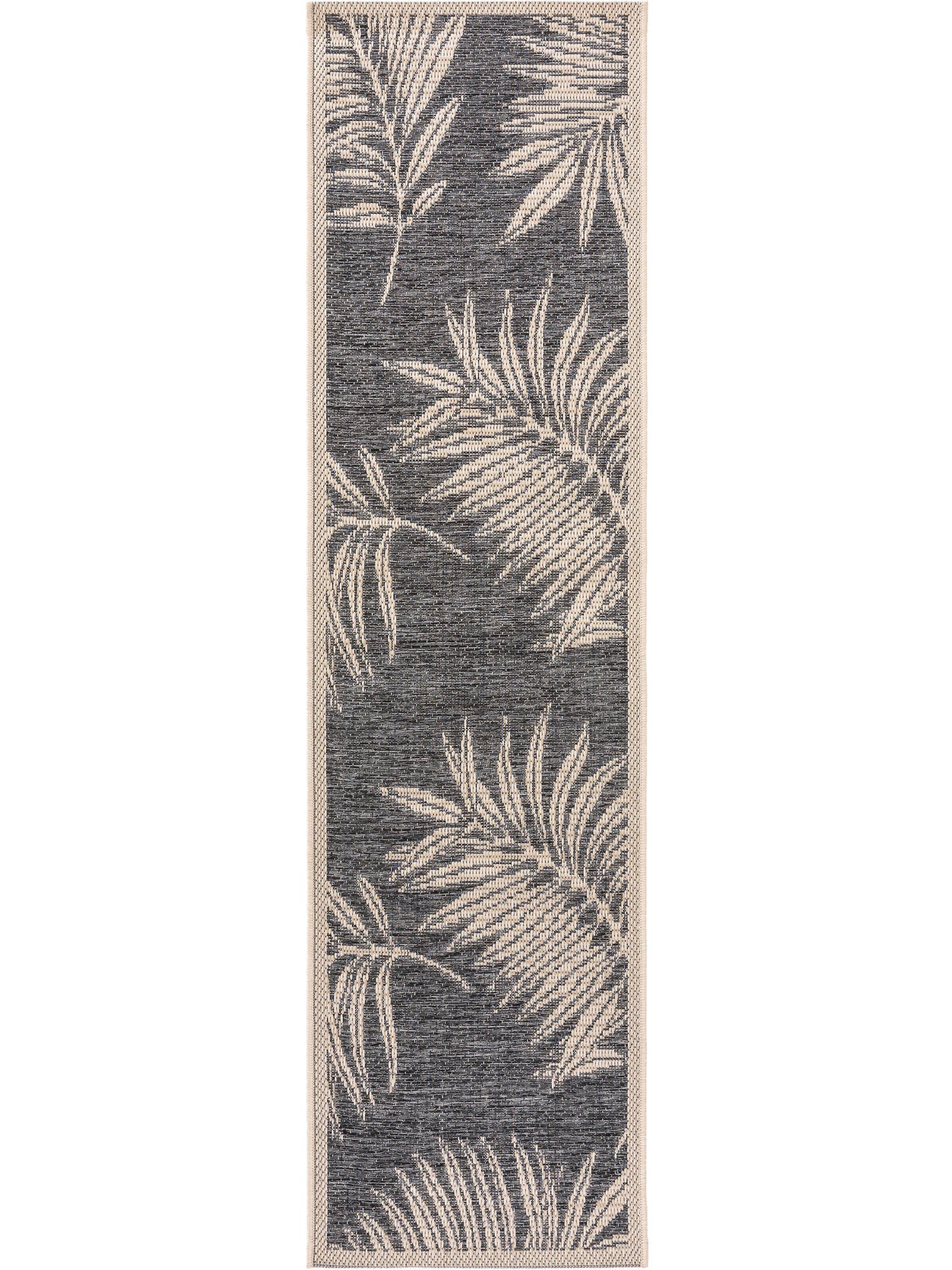 Teppich aus 100% Polypropylen in Blau mit bis 5 mm hohem Flor von benuta Nest