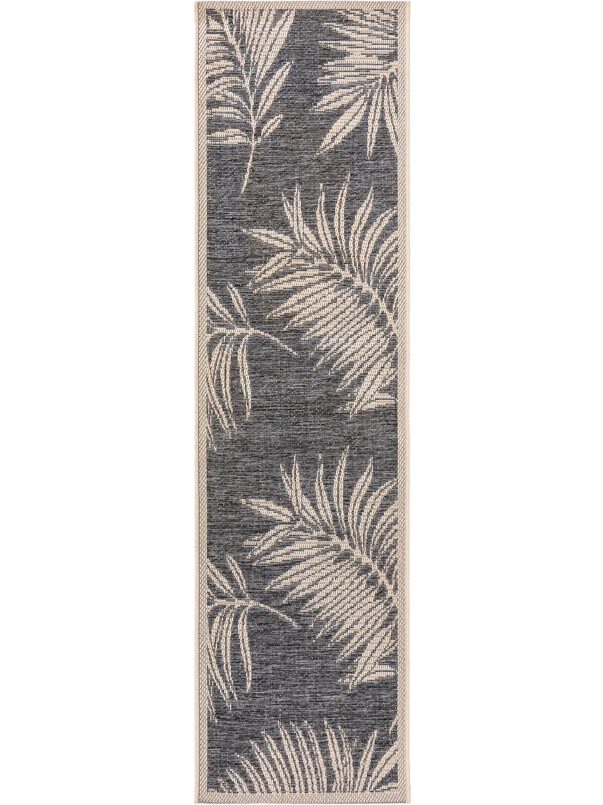 Rug made of 100% Polypropylene in Blue with a 1- 5 mm high pile by benuta Nest