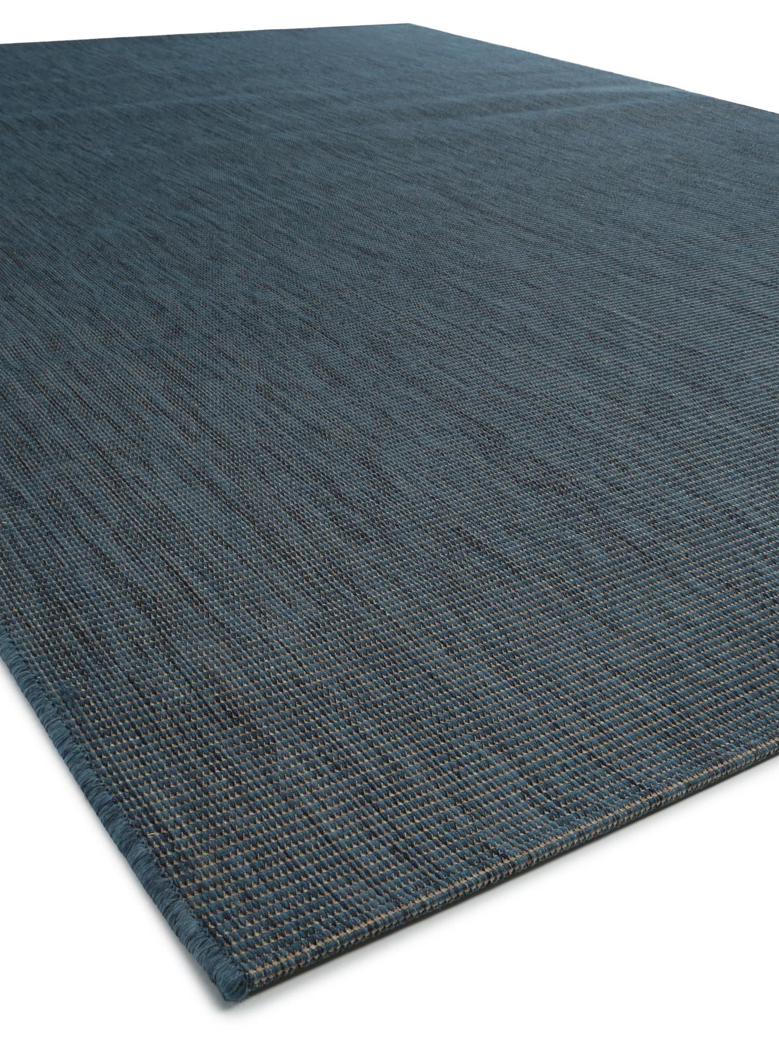 Teppich aus 100% Polypropylen in Blau mit 6 bis 10 mm hohem Flor von benuta Nest