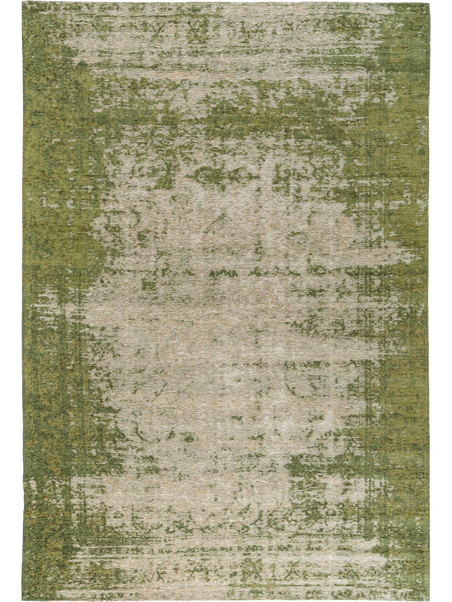 Alfombra de 41% Algodón, 32% Poliacrílico, 26% Poliéster, 1% Latex en Verde con un pelo de {{Placeholder_Pile Height}} de altura de benuta Pop