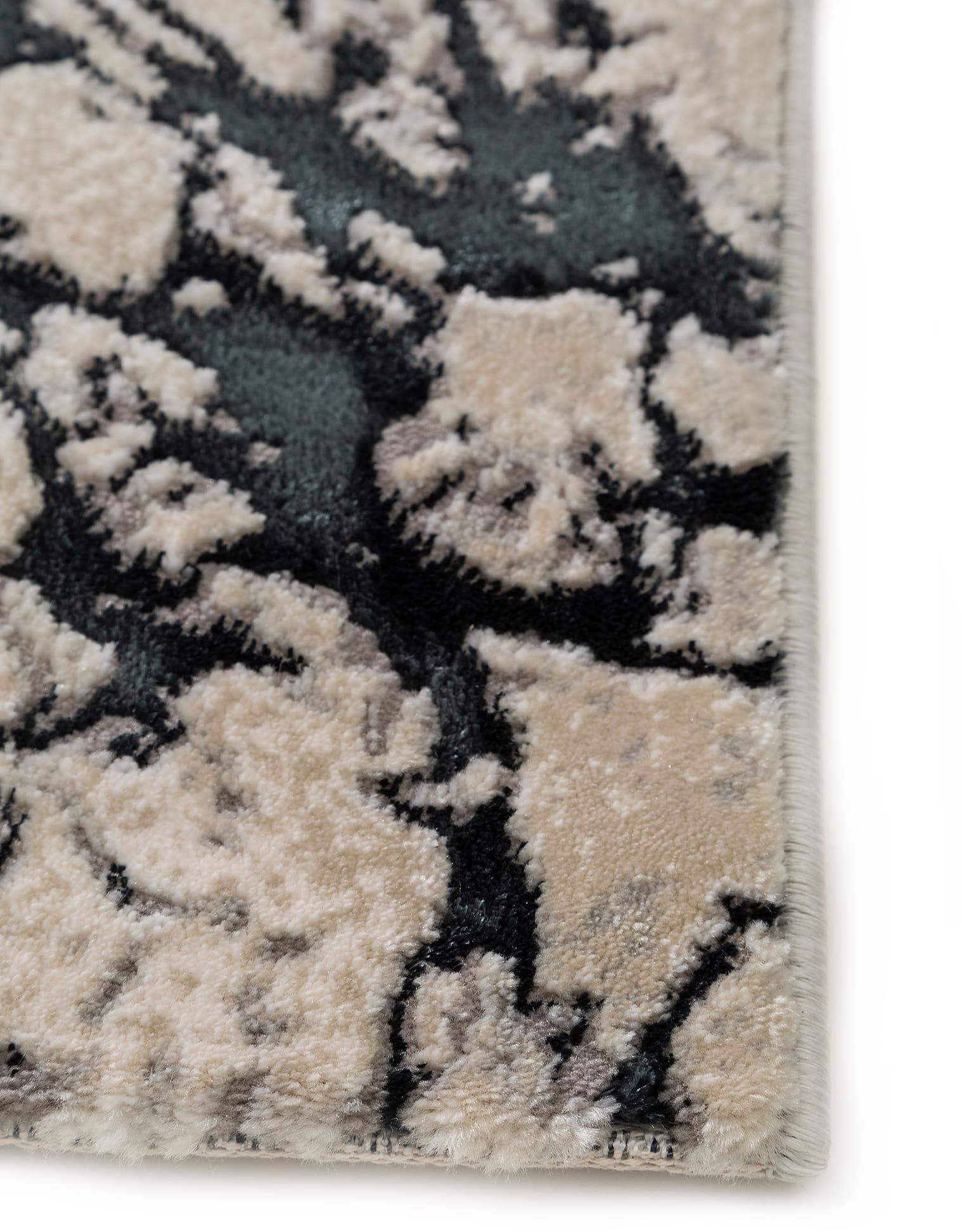 Teppich aus 60% Polypropylen, 40% Polyester in Beige mit 6 bis 10 mm hohem Flor von benuta Nest