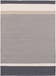 Alfombra de lana New Stripes Gris/Antracita