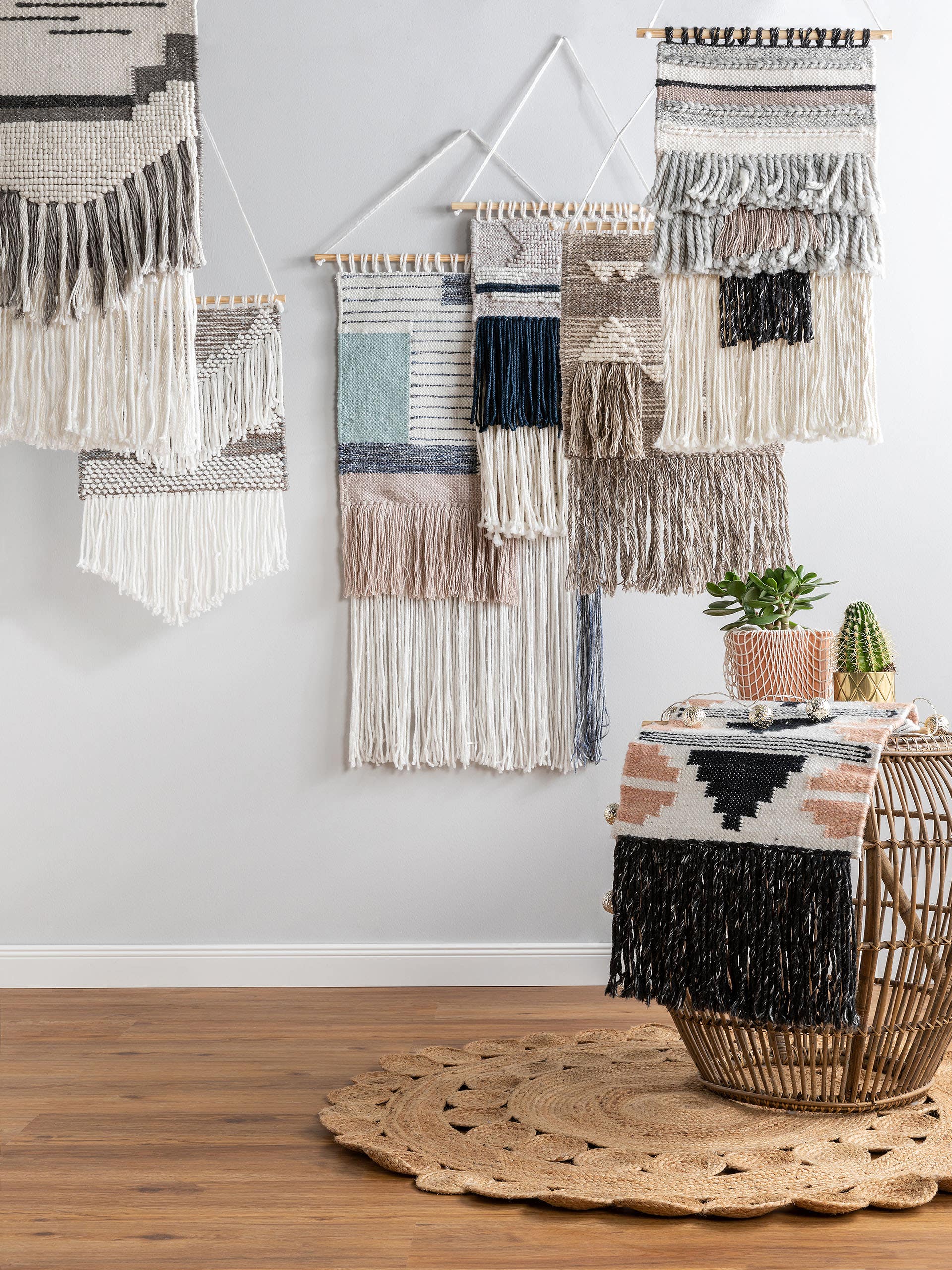 Dekoracja ścienna Nika wielobarwny com design Abstrakcyjny em 100% poliester da benuta Pop