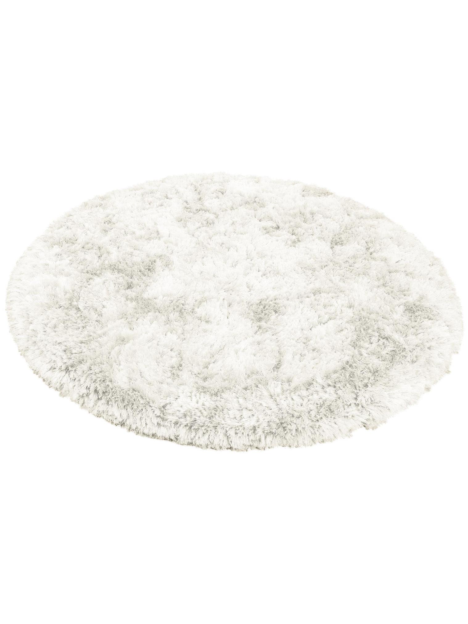 Tapis en 100% Polyester en Blanc avec une pile de 71 - 80 mm de hauteur de benuta Finest