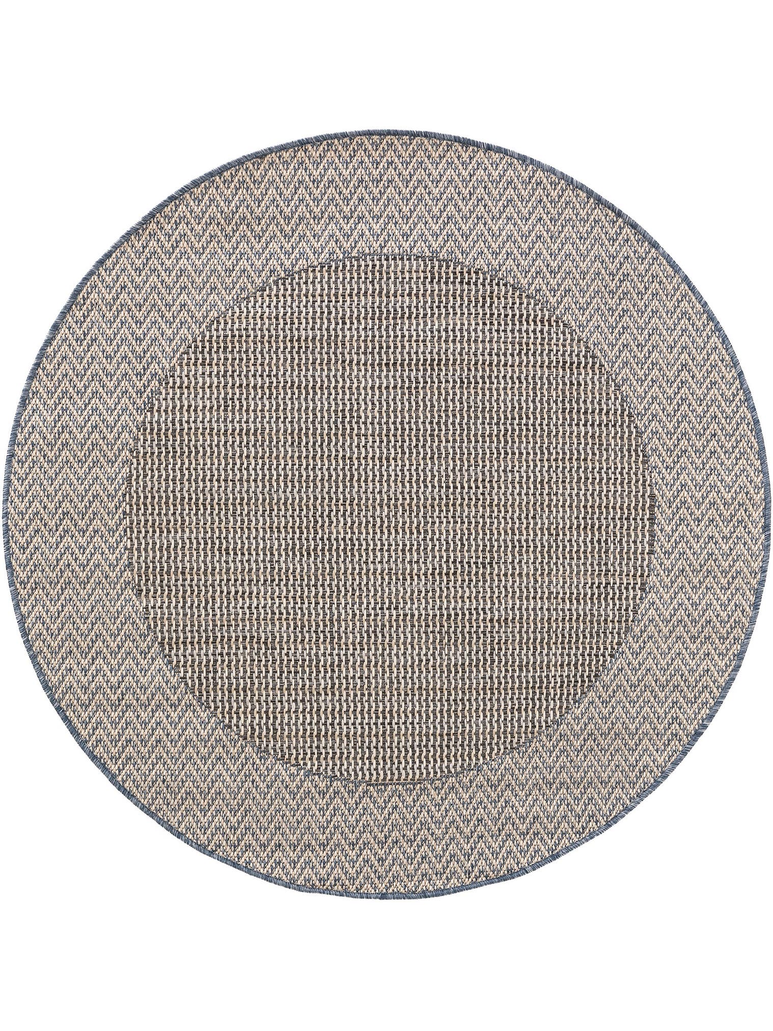 Teppich aus 100% Polypropylen in Beige mit bis 5 mm hohem Flor von benuta Nest