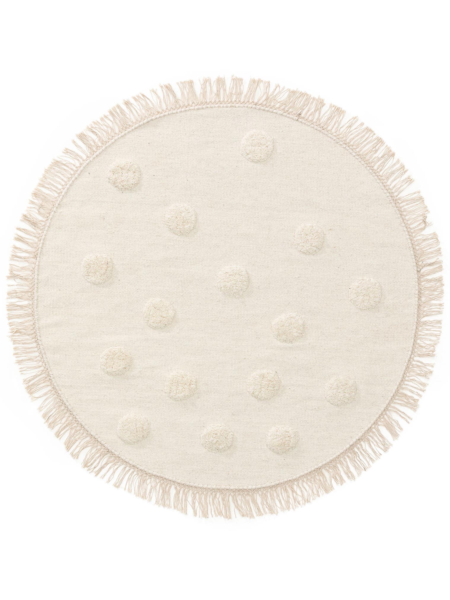 Tappeto di 80% lana, 20% cotone in Grigio con pelo alto 11 - 20 mm da Lytte