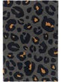 Wollen Vloerkleed Animal Blauw/Geel