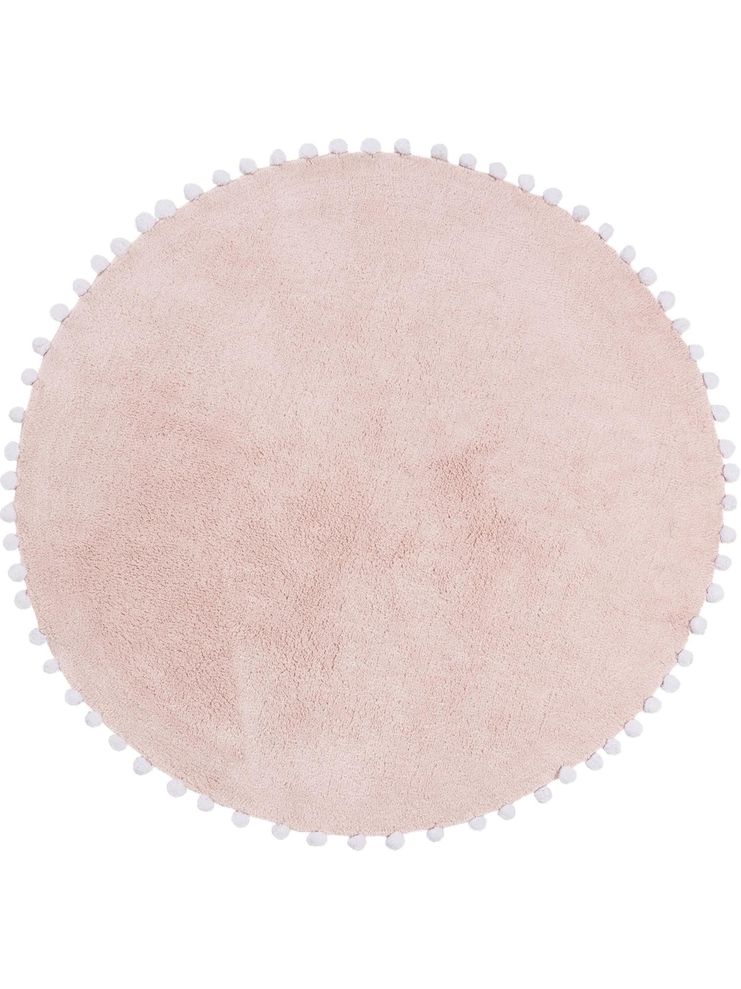 Rug made of 100% Cotton in Pink with a 6 - 10 mm high pile by Lytte