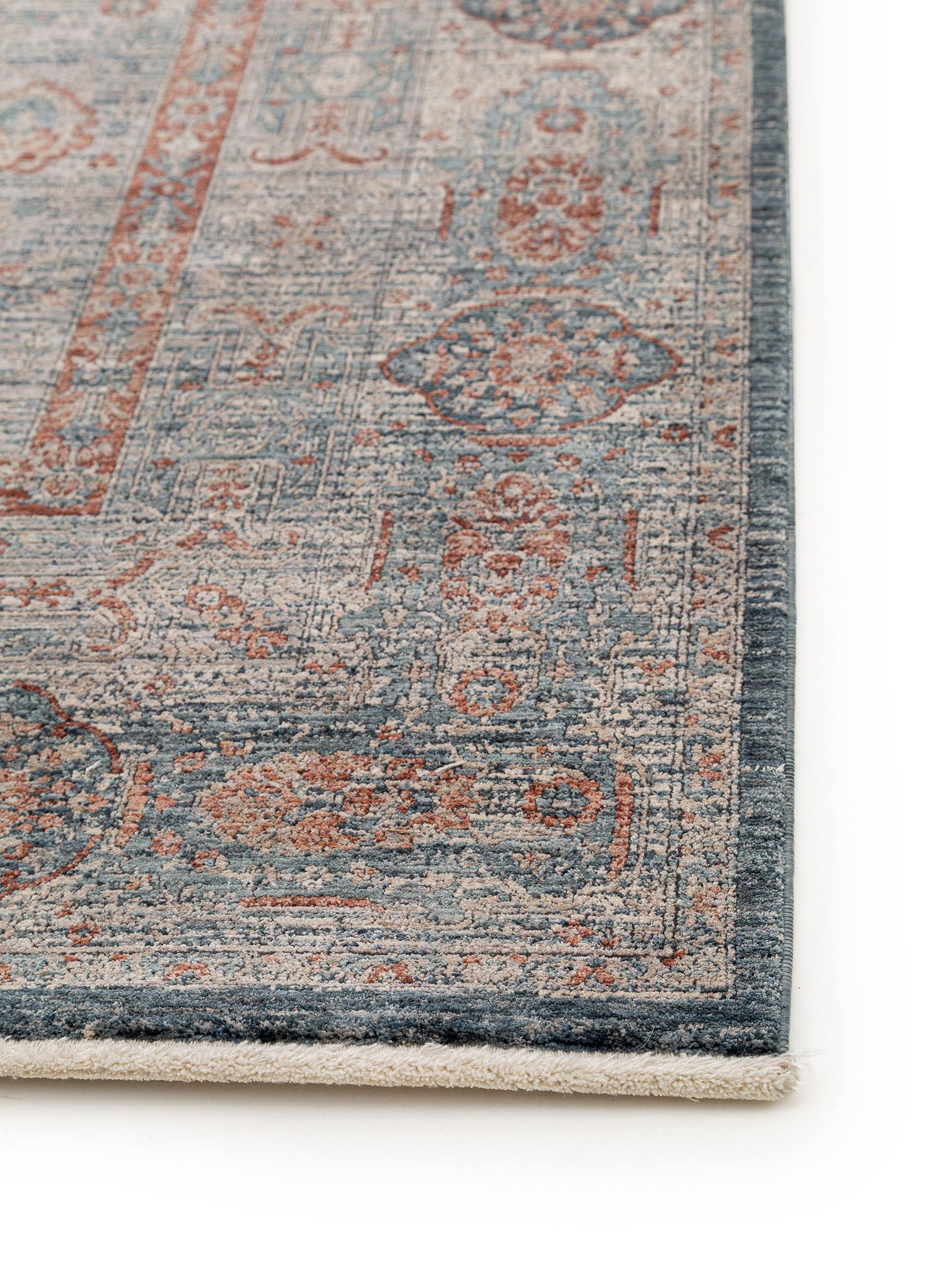 Teppich aus 80% Polyester, 20% Polyacryl in Multicolor mit bis 5 mm hohem Flor von benuta Finest