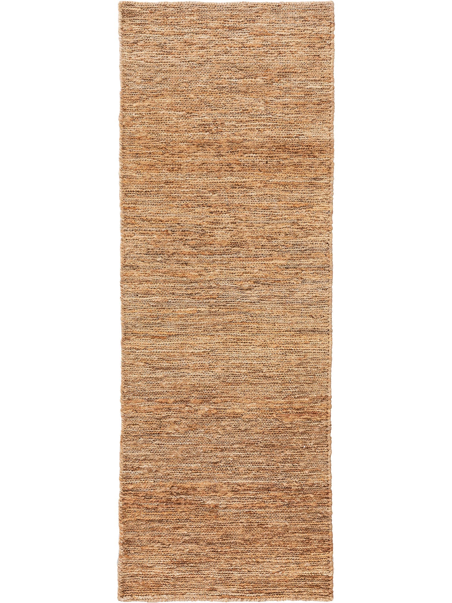 Teppich aus 100% Jute in Braun mit bis 5 mm hohem Flor von benuta Pure
