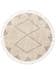 Teppich rund Bosse Cream