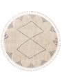 Teppich rund Bosse Cream