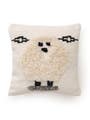 Housse de coussin Shawn Ivoire