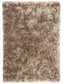 Shaggy rug Bright Brown