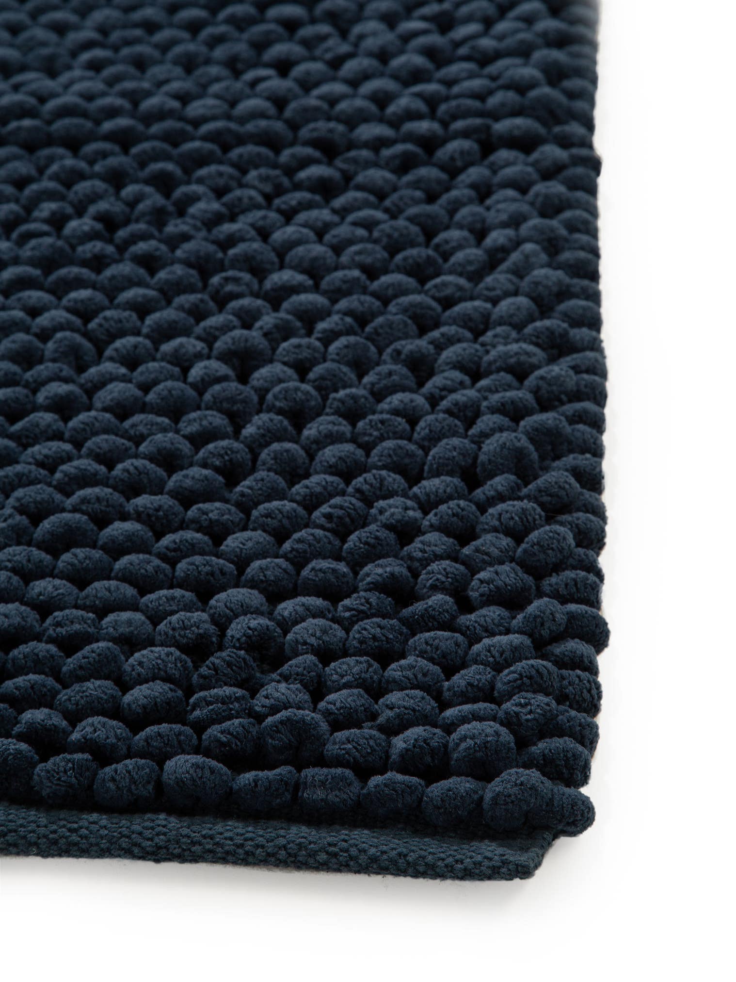 Tappeto di 70% Poliestere, 30% Cotone in Azzurro con pelo alto 11 - 20 mm da benuta Nest