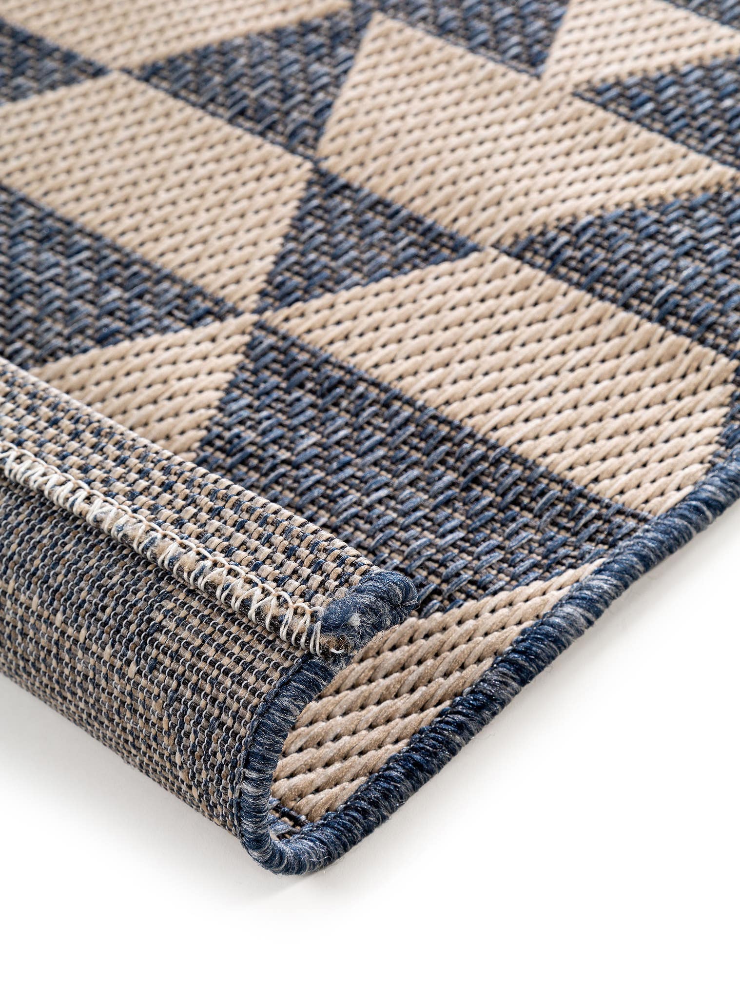 Tapis en 100% Polypropylène en Beige avec une pile de 1- 5 mm de hauteur de benuta Nest