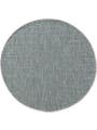 Tapis d'extérieur & intérieur rond Cleo Bleu