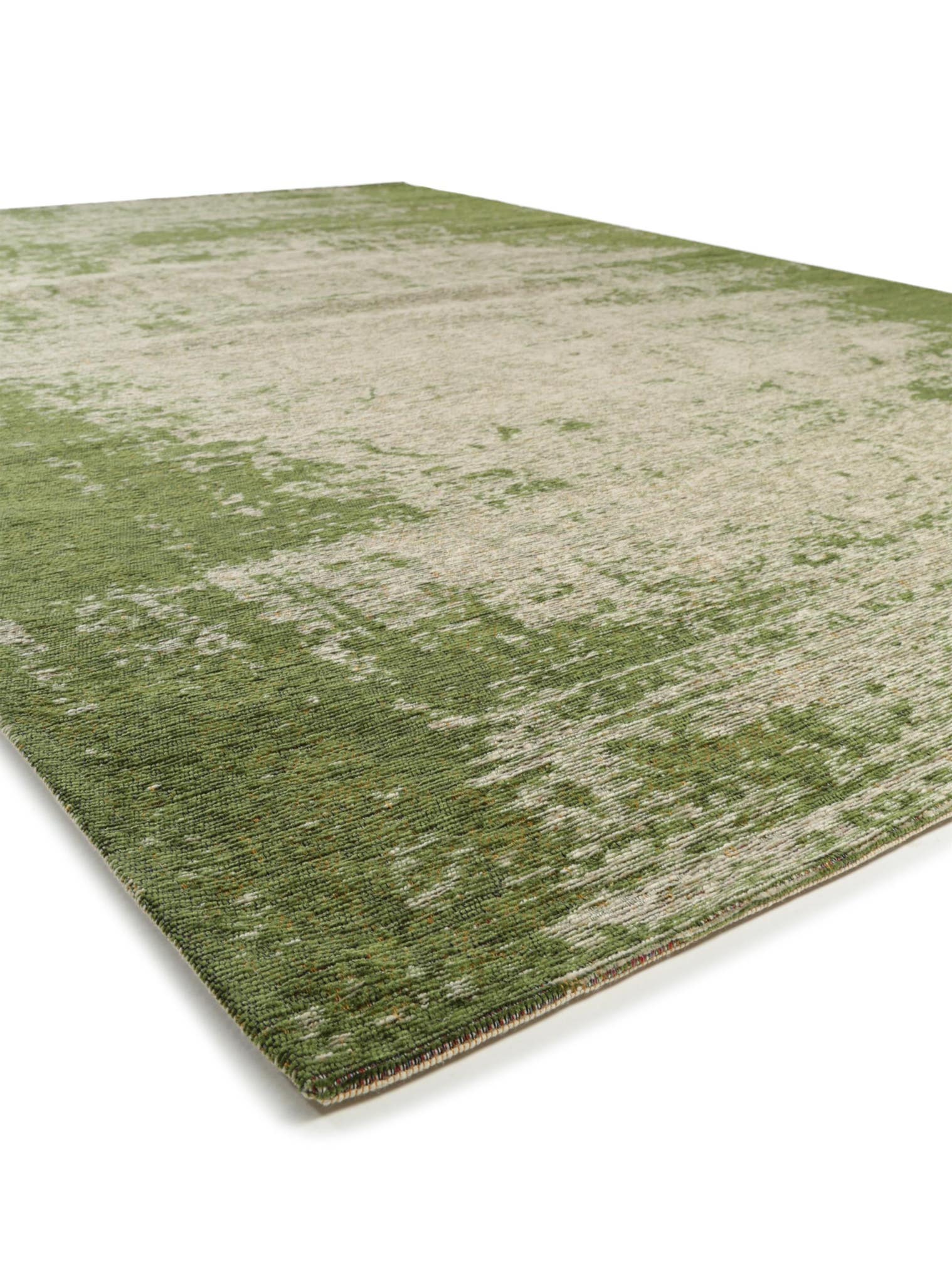 Alfombra de 41% Algodón, 32% Poliacrílico, 26% Poliéster, 1% Latex en Verde con un pelo de {{Placeholder_Pile Height}} de altura de benuta Pop