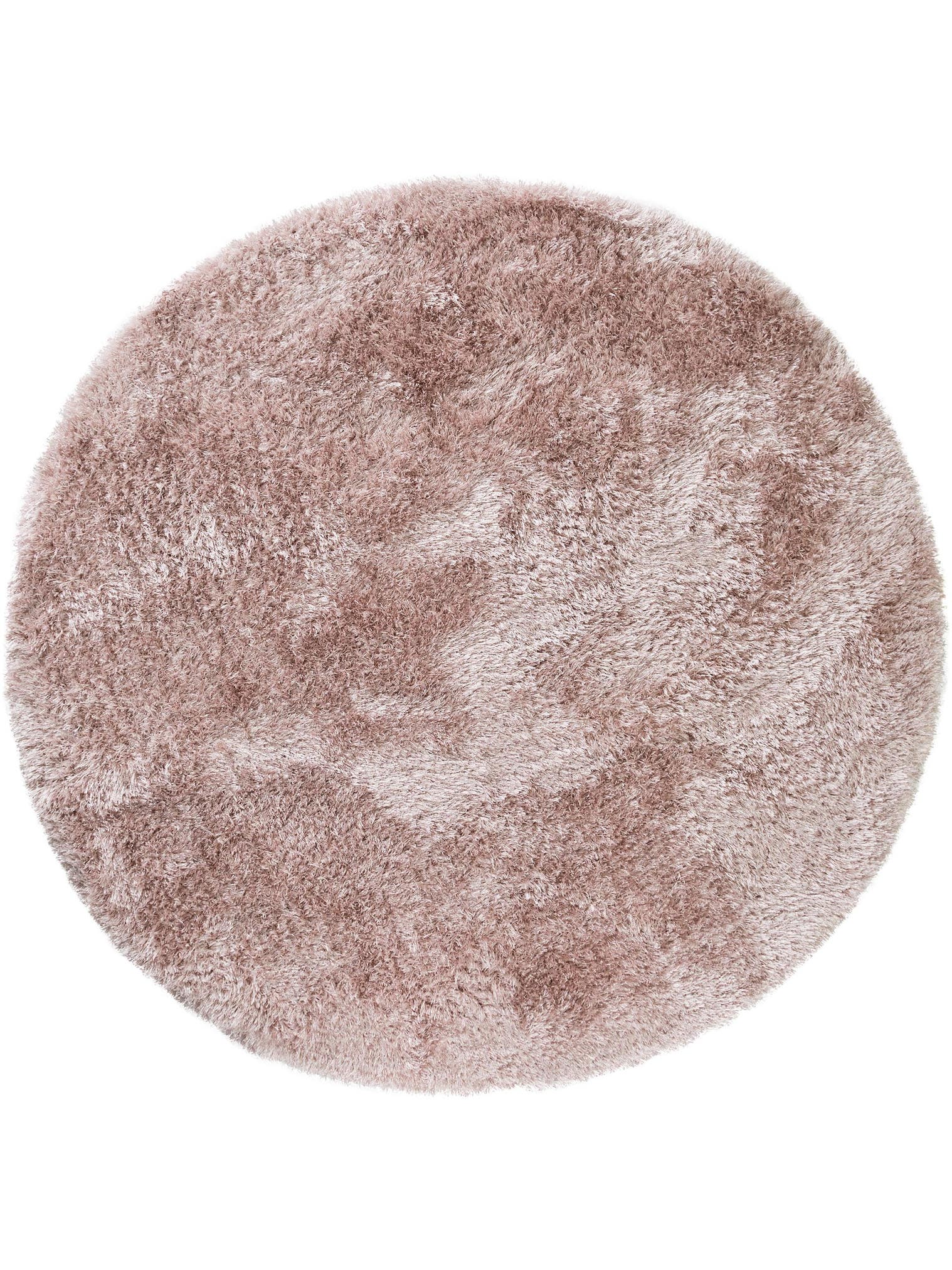 Tapijt van 50% Polyester, 50% Polypropyleen in Roze met een 51 - 60 mm hoge pool van benuta Pop