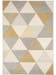 Flat Weave Rug Pastel Yellow