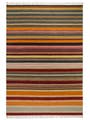 Wollteppich Ella Multicolor/Schwarz