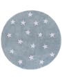 Waschbarer Kinderteppich Bambini Blau