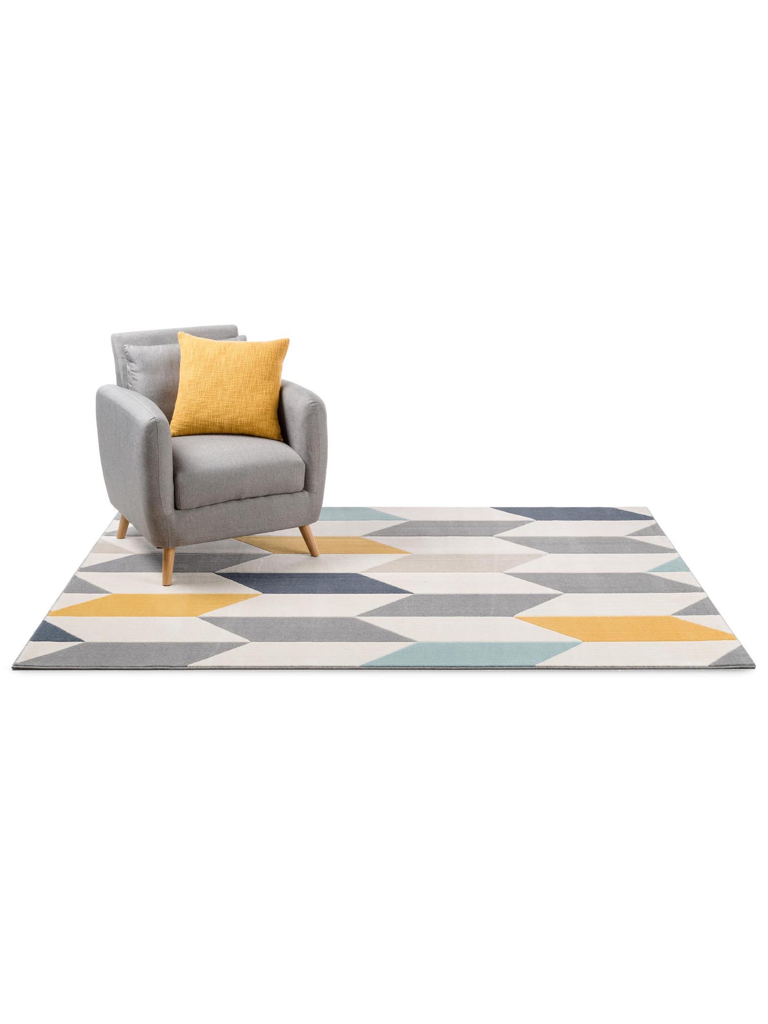 Alfombra de 100% Polipropileno en Multicolor con un pelo de {{Placeholder_Pile Height}} de altura de benuta Pop
