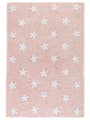 Waschbarer Kinderteppich Bambini Rosa