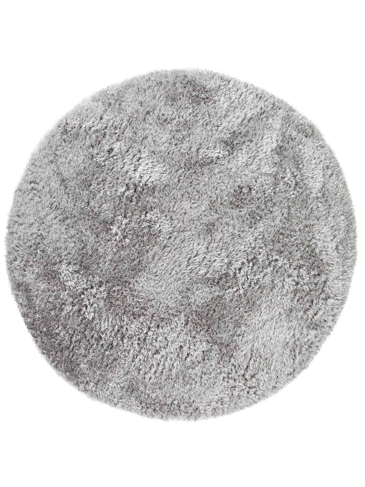 Teppich aus 50% Polyester, 50% Polypropylen in Grau mit 51 bis 60 mm hohem Flor von benuta Pop