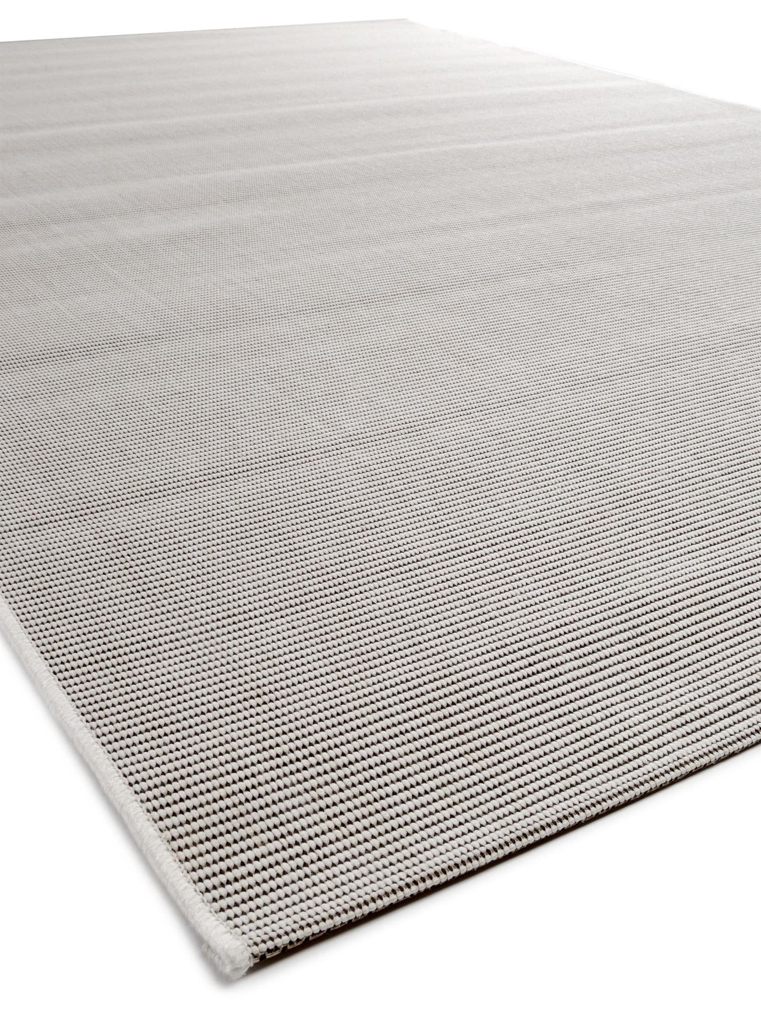 Tapete de 100% polipropileno em Branco com pelo de 6 a 10 mm de altura da benuta Nest